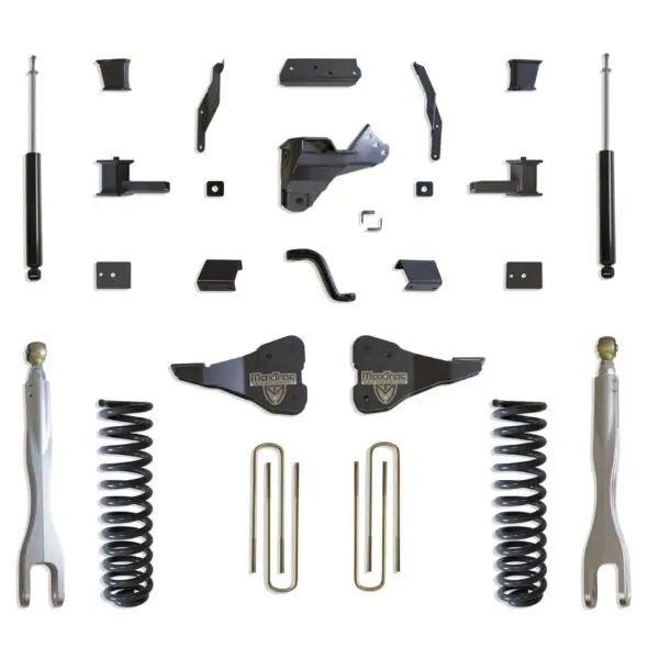 MaxTrac 6" Lift Kit with 4-Links and MaxTrac Shocks for 2017-2022 F-250/F-350 4WD Diesel-K943362L