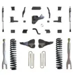 MaxTrac 8" Lift Kit with Vulcan Shocks for 2017-2022 F-250/F-350 4WD Diesel-K943385V
