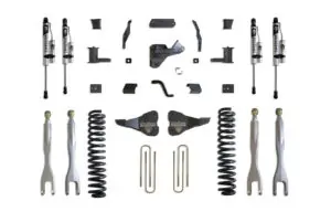 MaxTrac 8" Lift Kit with 4-Links and Vulcan Reservoir Shocks for 2017-2022 F-250/F-350 Diesel-K943385VRL
