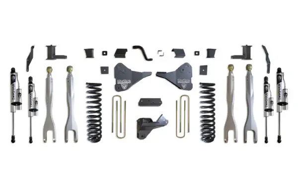 MaxTrac 6" Lift Kit with 4-Links and Vulcan Series Reservoir Shocks-K944362VRL