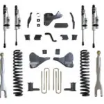 MaxTrac 8" Lift Kit with 4-Links and Vulcan Series Reservoir Shocks-K944385VRL
