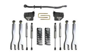 MaxTrac 2.5" Lift Kit with 4-Links and Fox Shocks for 2014-2024 RAM 2500 Diesel-K947225FL