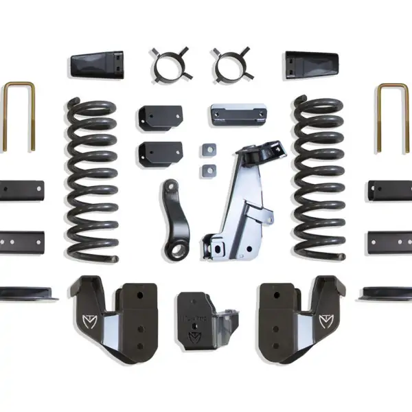 MaxTrac 4" Lift Kit with Vulcan Shocks for Factory Rear Air Ride for 2014-2018 RAM 2500 4WD Diesel-K947241VA