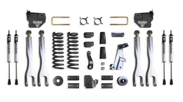 MaxTrac 4" Lift Kit with 4-Links and Vulcan Shocks for 2014-2018 RAM 2500 4WD Diesel-K947241VL