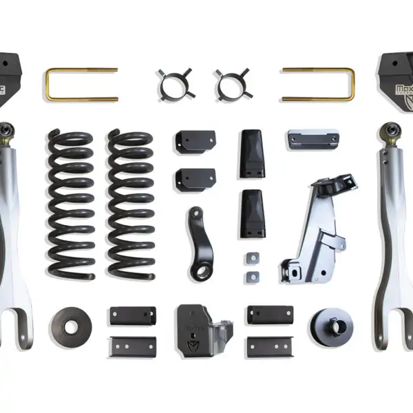 MaxTrac 4" Lift Kit with 4-Links and Vulcan Shocks for 2014-2018 RAM 2500 4WD Diesel-K947241VL