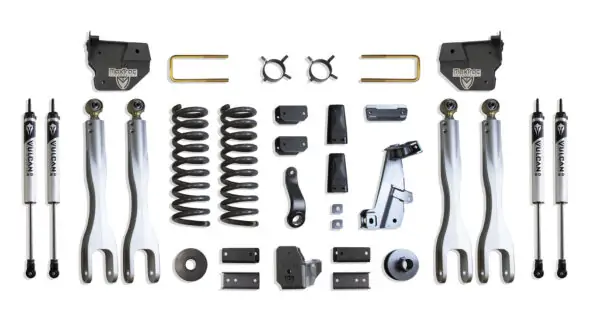 MaxTrac 6" Lift Kit with 4-Links and Vulcan Shocks for 2014-2018 RAM 2500 4WD Diesel-K947263VL
