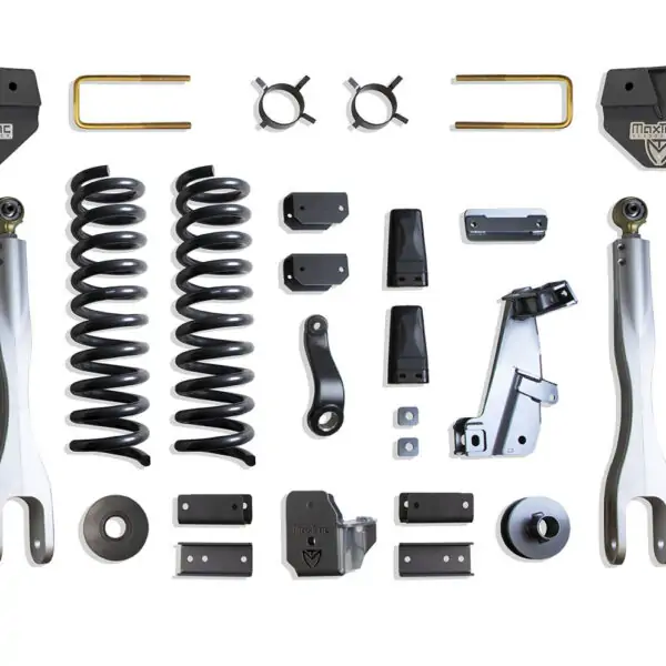 MaxTrac 8" Lift Kit with 4-Links and MaxTrac Shocks for 2014-2018 RAM 2500 4WD Diesel-K947285L