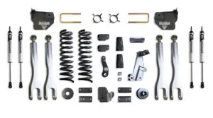 MaxTrac 8" Lift Kit with 4-Links and Vulcan Shocks for 2014-2018 RAM 2500 4WD Diesel-K947285VL