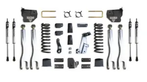 MaxTrac 8" Lift Kit with 4-Links and Vulcan Shocks for Factory Rear Air Ride for 2014-2018 RAM 2500 Diesel-K947285VLA