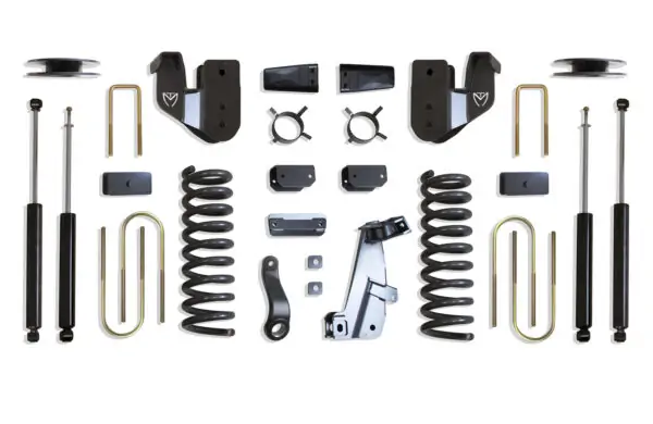 MaxTrac 4" Lift Kit with MaxTrac Shocks for Factory Rear Air Ride for 2013-2018 RAM 3500 4WD Diesel-K947341A
