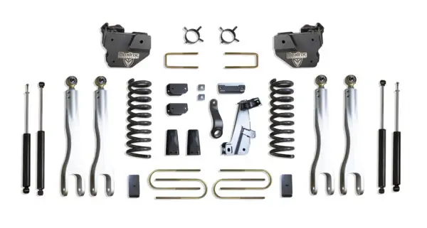 MaxTrac 4" Lift Kit with 4-Links and Shocks for 2013-2018 RAM 3500 4WD Diesel-K947341L