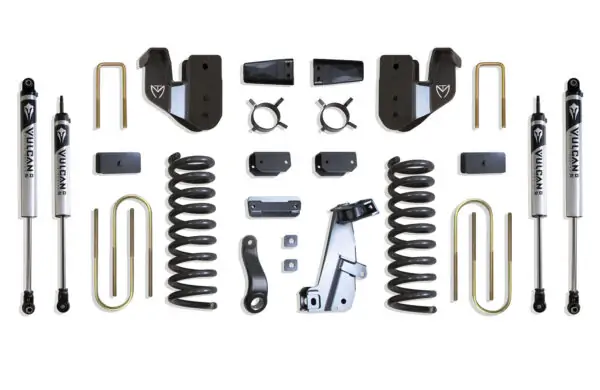 MaxTrac 4" Lift Kit with Vulcan Shocks for 2013-2018 RAM 3500 4WD Diesel-K947341V