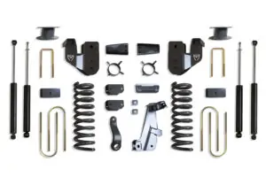 MaxTrac 6" Lift Kit with MaxTrac Shocks for Factory Rear Air Ride for 2013-2018 RAM 3500 4WD Diesel-K947363A