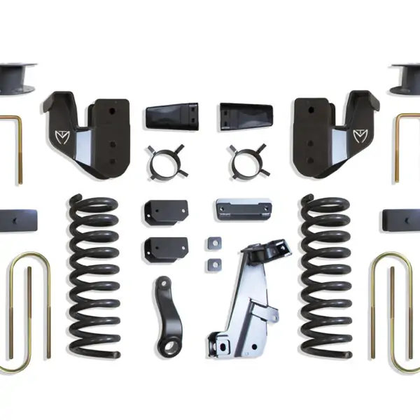 MaxTrac 6" Lift Kit with MaxTrac Shocks for Factory Rear Air Ride for 2013-2018 RAM 3500 4WD Diesel-K947363A