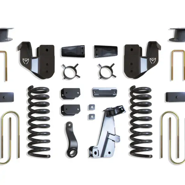 MaxTrac 6" Lift Kit with Vulcan Shocks for Factory Rear Air Ride for 2013-2018 RAM 3500 4WD Diesel-K947363VA