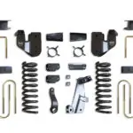 MaxTrac 6" Lift Kit with Vulcan Reservoir Shocks for Factory Rear Air Ride for 2013-2018 RAM 3500 4WD Diesel-K947363VRA