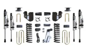 MaxTrac 6" Lift Kit with Vulcan Reservoir Shocks for Factory Rear Air Ride for 2013-2018 RAM 3500 4WD Diesel-K947363VRA