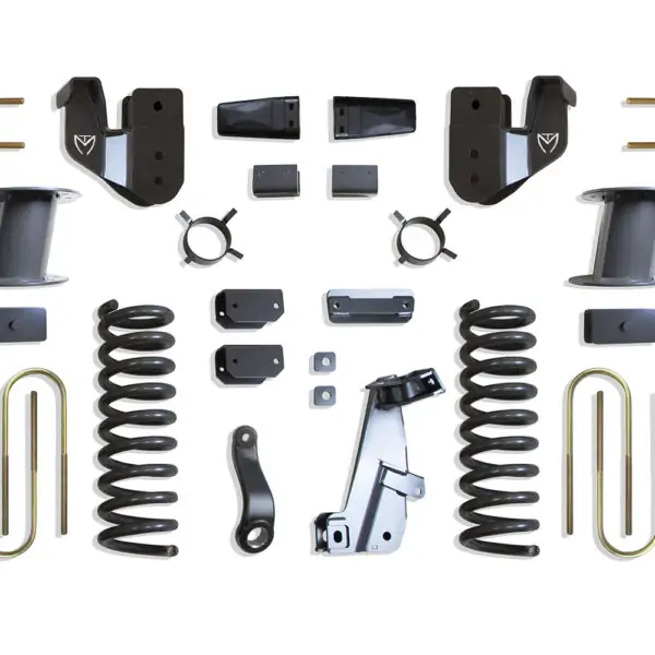MaxTrac 8″ Lift Kit with Vulcan Reservoir Shocks for Factory Rear Air Ride for 2013-2018 RAM 3500 4WD Diesel-K947385VRA