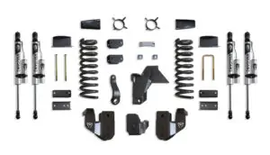 MaxTrac 6" Lift Kit with Vulcan Reservoir Shocks for Factory Rear Air Ride for 2019-2024 RAM 2500 4WD Diesel-K947463VRA