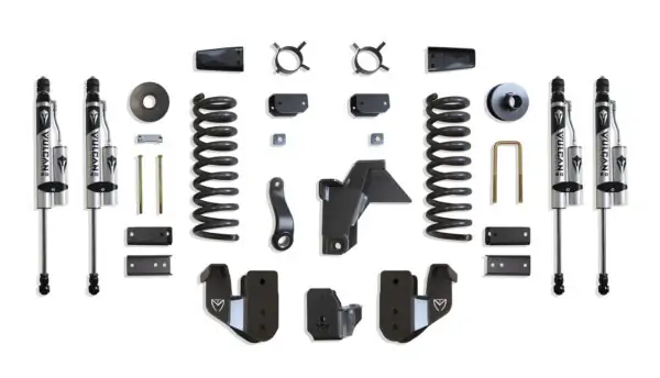 MaxTrac 8" Lift Kit with Vulcan Reservoir Shocks for 2019-2024 RAM 2500 4WD Diesel-K947485VR