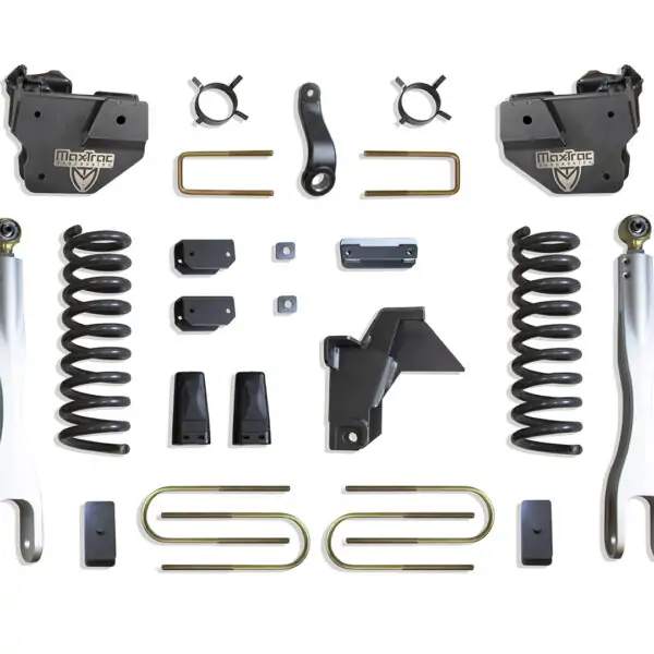 MaxTrac 4" Lift Kit with 4-Links and MaxTrac Shocks for 2019-2024 RAM 3500 4WD Diesel-K947541L