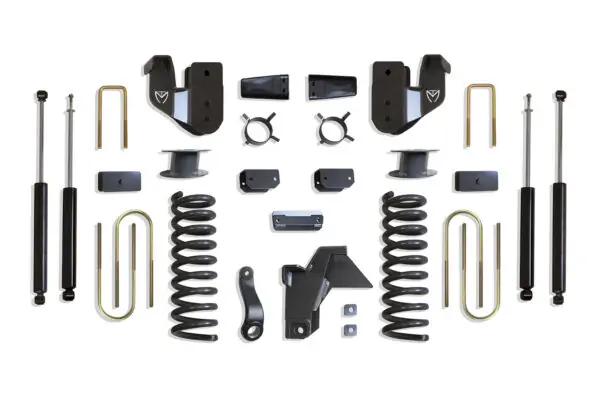 MaxTrac 6" Lift Kit with Shocks for Factory Rear Air Ride for 2019-2024 RAM 3500 4WD Diesel-K947563A