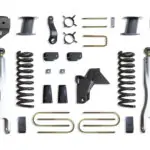 MaxTrac 8" Lift Kit with 4-Links and MaxTrac Shocks for Factory Rear Air Ride for 2019-2024 RAM 3500 4WD Diesel-K947585LA