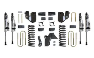 MaxTrac 8" Lift Kit with Vulcan Reservoir Shocks for 2019-2024 RAM 3500 4WD Diesel-K947585VR