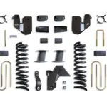 MaxTrac 8" Lift Kit with Vulcan Reservoir Shocks for Factory Rear Air Ride for 2019-2024 RAM 3500 4WD Diesel-K947585VRA