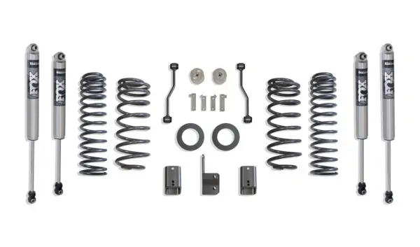 MaxTrac 4" Lift Kit with Fox 2.0 Performance Series Shocks for 2021-2024 Jeep JL Wrangler 4xe Hybrid-K949842F