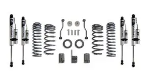 MaxTrac 4" Lift Kit with Vulcan Series Reservoir Shocks for 2021-2024 Jeep JL Wrangler 4xe Hybrid-K949842VR