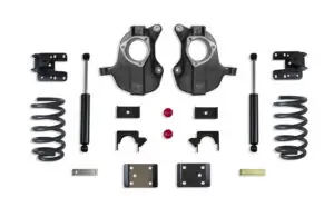MaxTrac 4"/6" Lowering Kit with Spindles/Coils for 2016-2018 Silverado/Sierra 1500 2WD/4WD 2DR (Stamped/Aluminum Arms)-KC331546-6