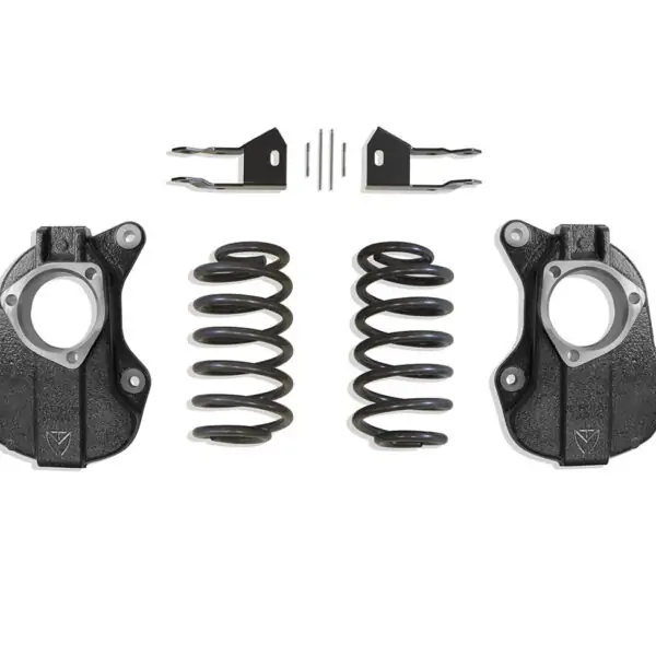 MaxTrac 2"/4" Lowering Kit with Spindles for MagneRide for 2015-2020 GM SUV 2WD/4WD-KC331624A