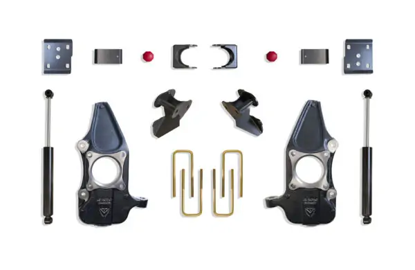 MaxTrac 2"/4" Lowering Kit with Spindles for 2009-2014 F-150-KC333424