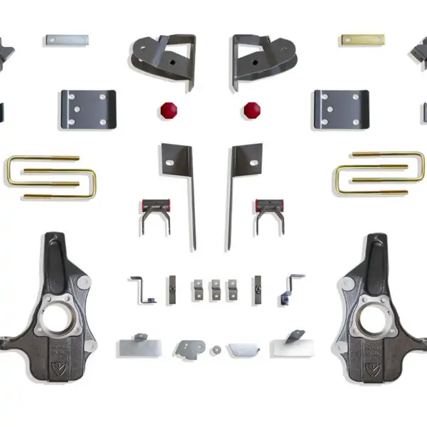MaxTrac 2"/4" Lowering Kit for Adaptive Ride Models for 2019-2024 Silverado/Sierra 1500 2WD/4WD-KS331924MR