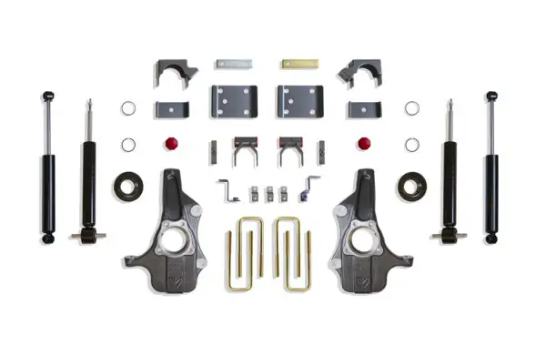 MaxTrac 4"/6" Lowering Kit with C-Notch for 2019-2024 Silverado/Sierra 1500-KS331946S