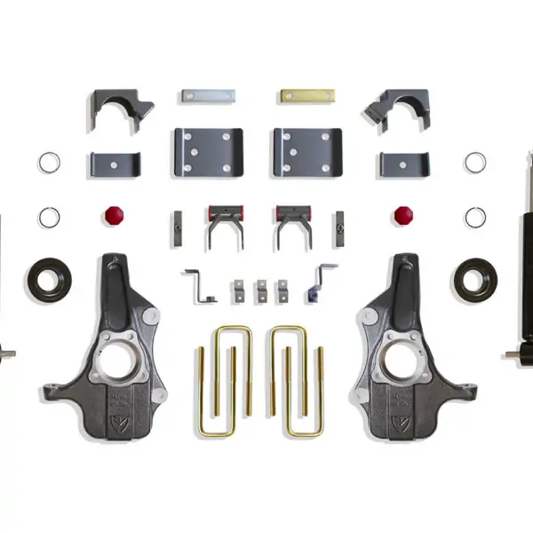 MaxTrac 4"/6" Lowering Kit with C-Notch for 2019-2024 Silverado/Sierra 1500-KS331946S