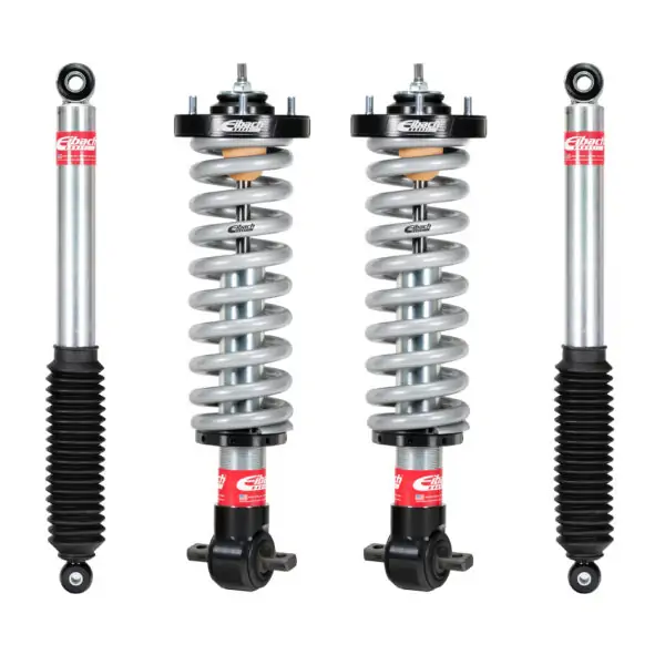 Eibach Stage 2 PRO-TRUCK-LIFT 0-2.9 Front Lift Coilovers with 0-1.5 Rear Lift Shocks for 2022-2025 GMC Sierra 1500