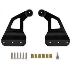 SoCal SuperTrucks 50 Curved LED Light Bar Roof Mount Brackets for 2007-2013 Chevrolet Silverado 1500
