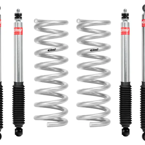 Eibach Stage 1 PRO-TRUCK-LIFT 2.6 Front and 0-1.5 Rear Shocks for 2019-2024 Ram 3500 6.7L 4WD