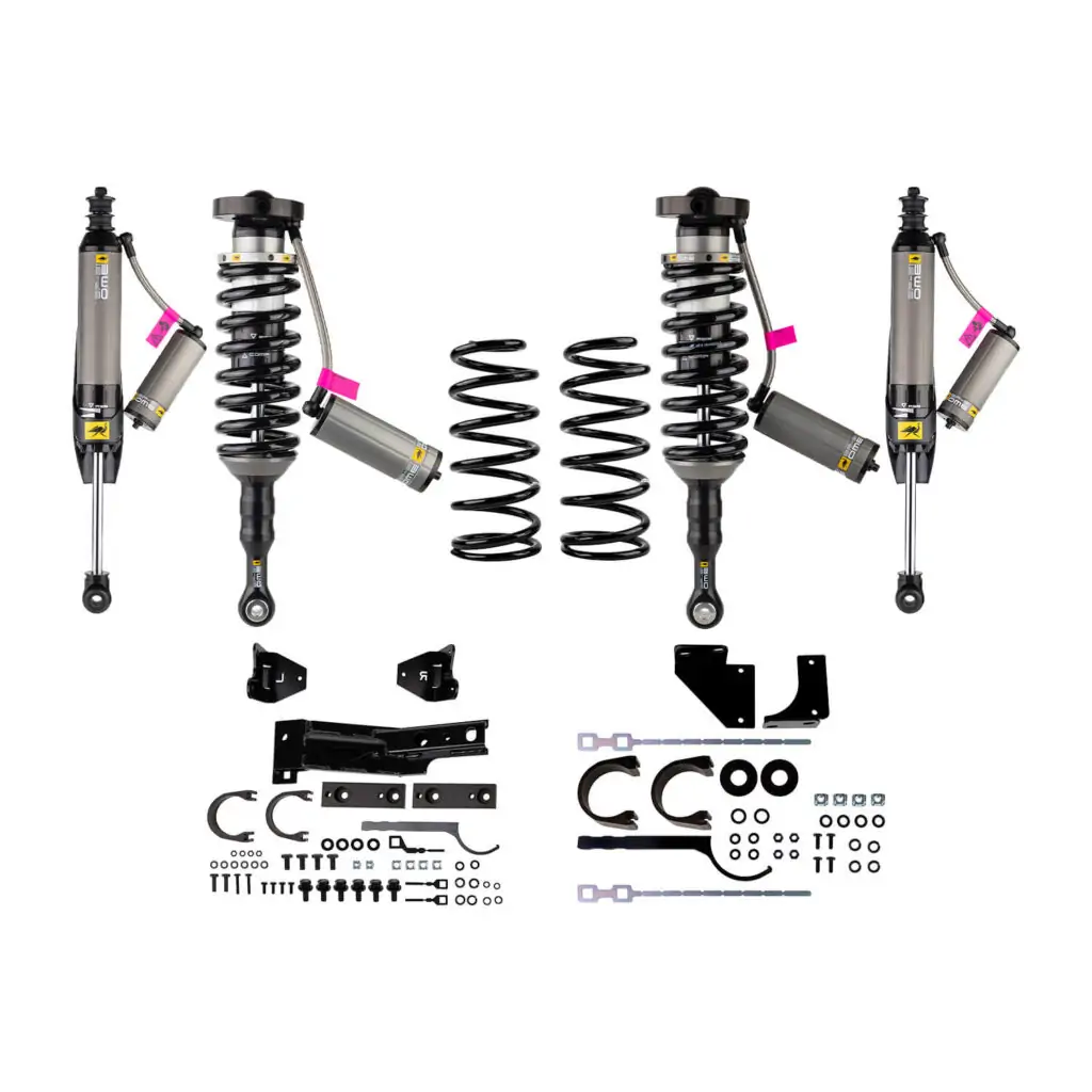 OME-ARB BP51 2 Front Lift Coilovers-0-330 lb and 2 Rear-440 lb Kit for 2010-2014 Toyota FJ Cruiser-4203K