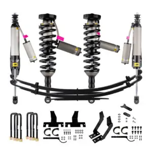 OME-ARB BP51 2 Front Lift Coilovers-0-330 lb and 2 Rear Lift-0 lb for 2007-2021 Toyota Tundra-3302K
