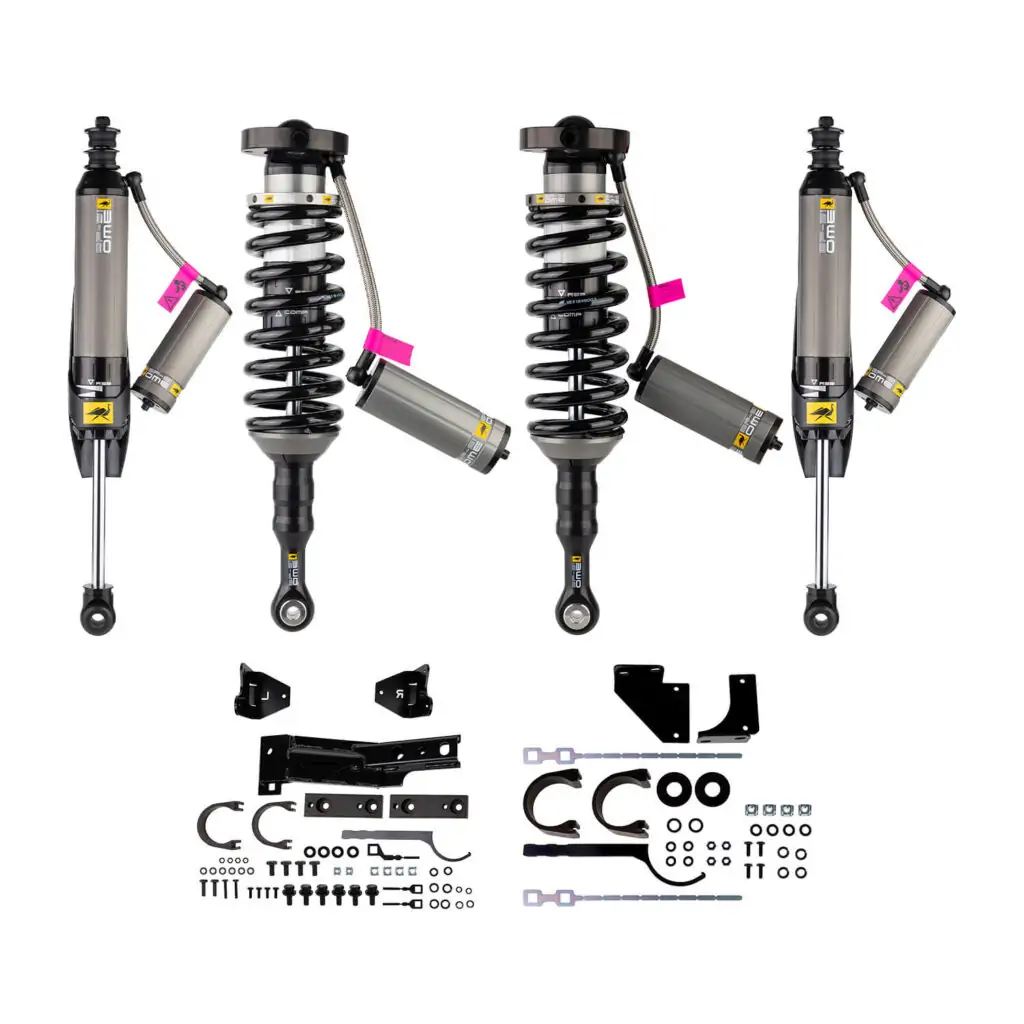 OME-ARB BP51 2 Front Lift Coilovers-0-330 lb and Rear Kit for 2010-2014 Toyota FJ Cruiser-4201K