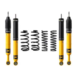 OME-ARB Nitro Plus 2 Front Lift Shocks-0-330 lb and 2 Rear Lift-0 lb for 2007-2014 Toyota FJ Cruiser-4002K