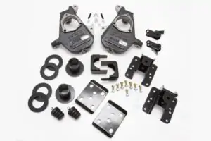 McGaughy's 3-5 4-6 Lowering Kit for 2007-2013 Chevrolet Silverado 1500 2WD