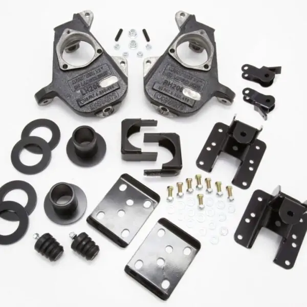 McGaughy's 3-5 4-6 Lowering Kit for 2007-2013 Chevrolet Silverado 1500 2WD