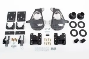 McGaughy's 3-5 4-6 Lowering Kit for 2014-2018 GMC Sierra 1500 2WD Cast