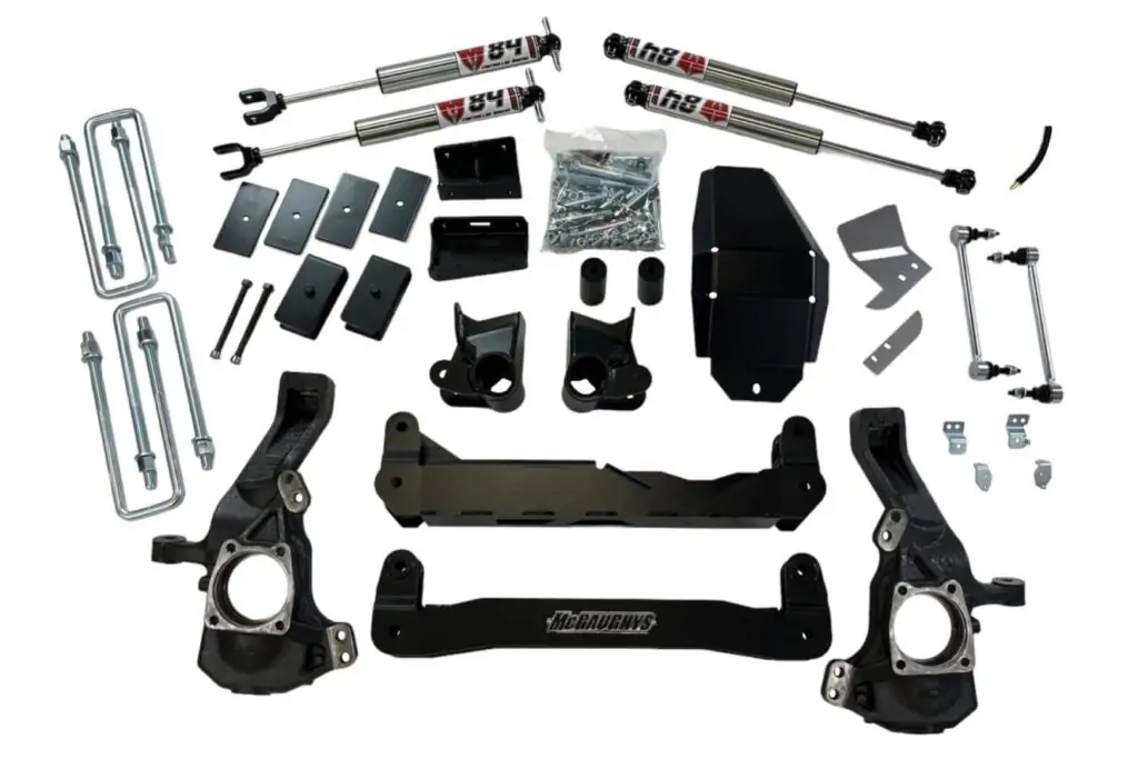 McGaughy's 4 Lift Kit for 2020-2025 GMC Sierra 3500