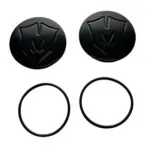 McGaughy's Billet Ball Joint Caps BLACK (fits Upper Arms), GM Truck