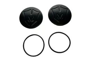McGaughy's Billet Ball Joint Caps BLACK (fits Upper Arms), GM Truck
